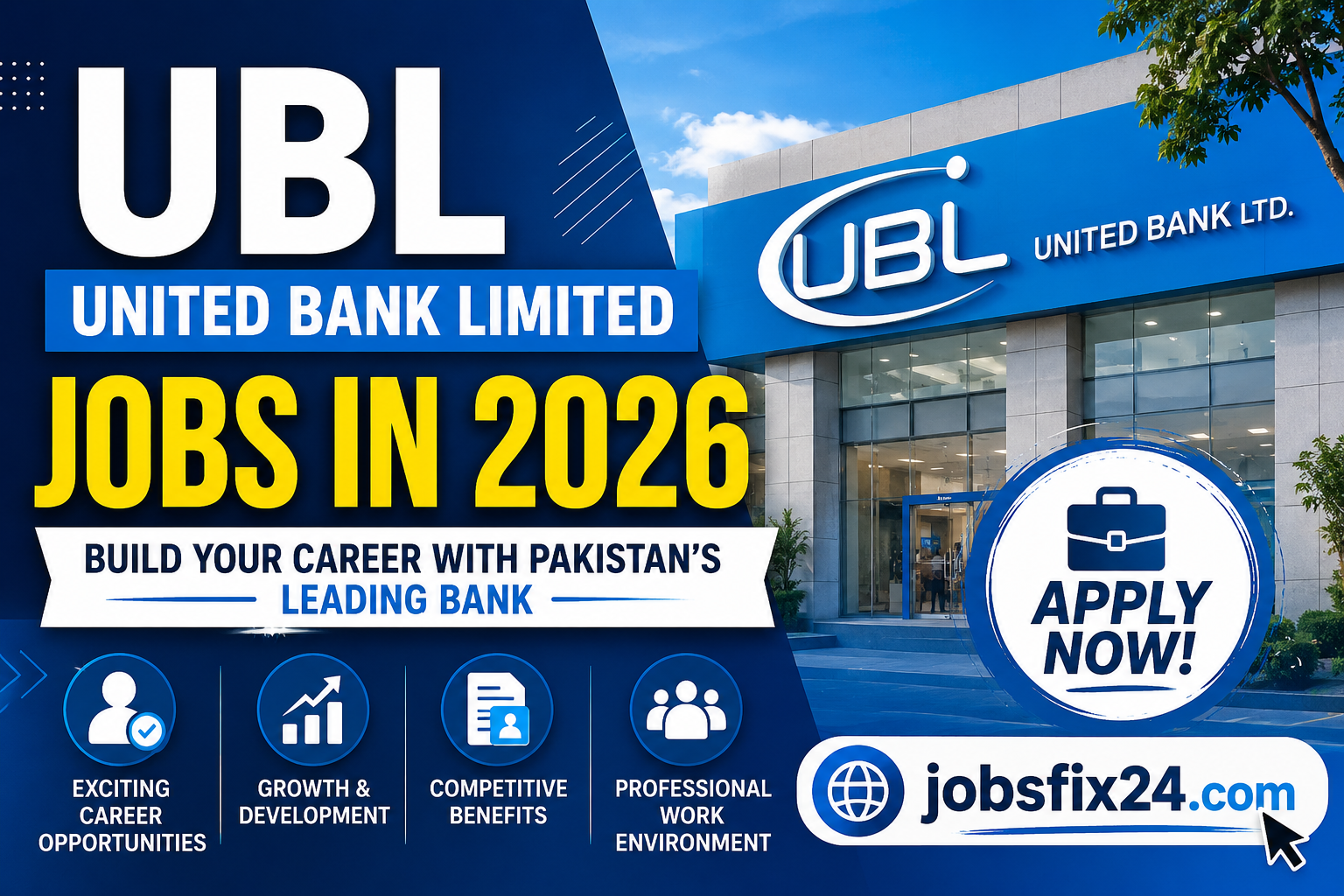 United Bank Limited UBL Jobs in 2026